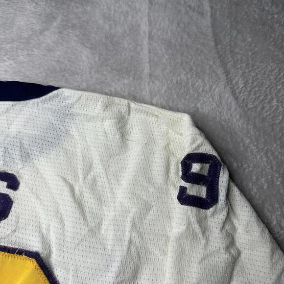 True Vintage Alpha Epsilon Pi 70s Russell Athletic Mesh Football Jersey Sz Large - Picture 11 of 11